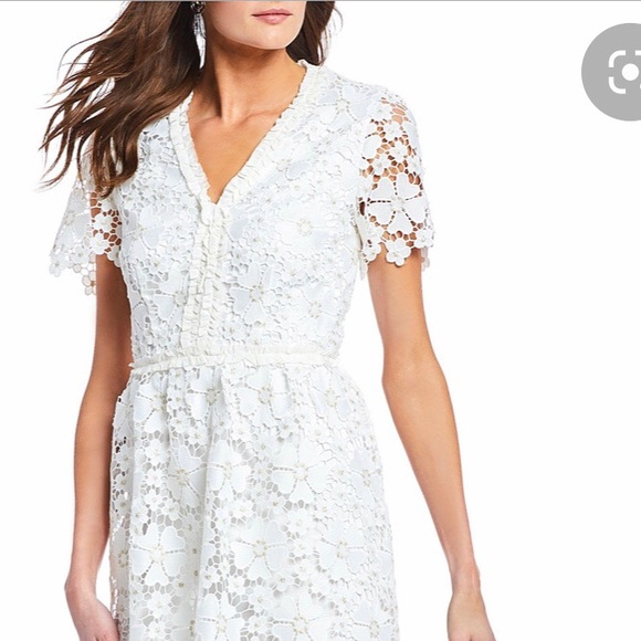 Alex Marie V-neck A line dress - Picture 1 of 5